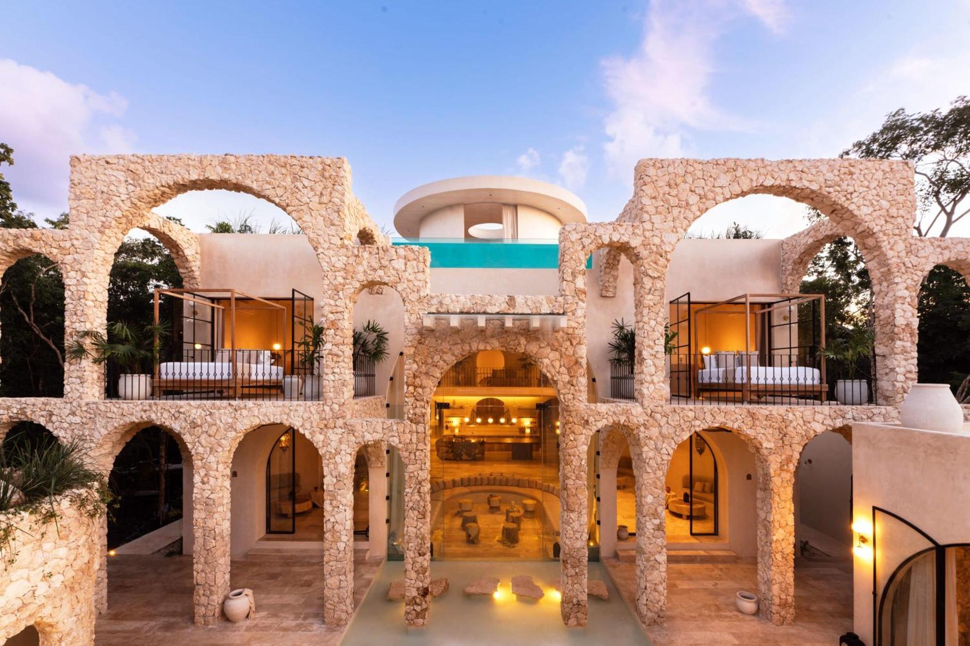 Casa Arka - Palacial Sanctuary For Group Retreats Tulum Ngoại thất bức ảnh
